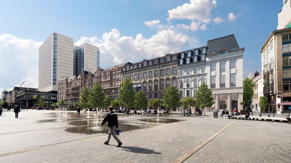 Brouck’R, a project to redynamise the centre of Brussels | Immobel
